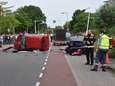 Gecrashte auto miste tijdens dollemansrit op haar na kindjes in bakfiets: ‘Hoeveel geluk kun je hebben?’