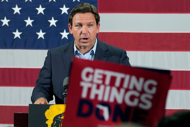 De gouverneur van Florida Ron DeSantis. Beeld AP