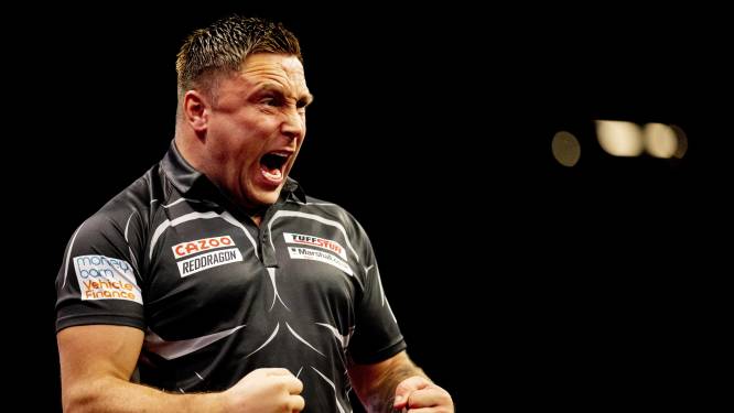 Gerwyn Price eerste speler met vier 9-darters in één kalenderjaar op live televisie 