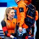 Uitgerekend in haar 20ste en laatste olympische race vergeet Wüst te schaatsen