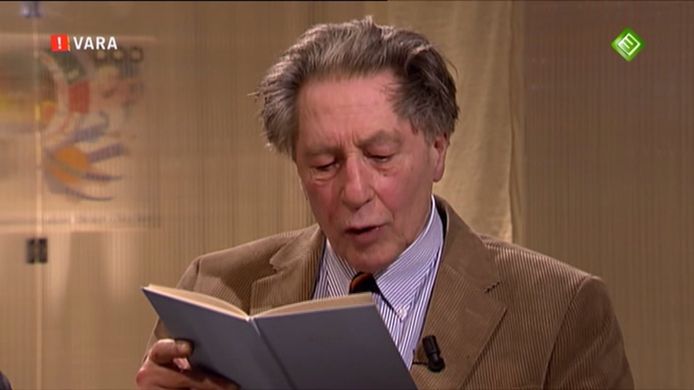 Biesheuvel in 2013, aan de vooravond van het Boekenbal.