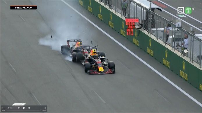 Max Verstappen en Ricciardo
Formule 1