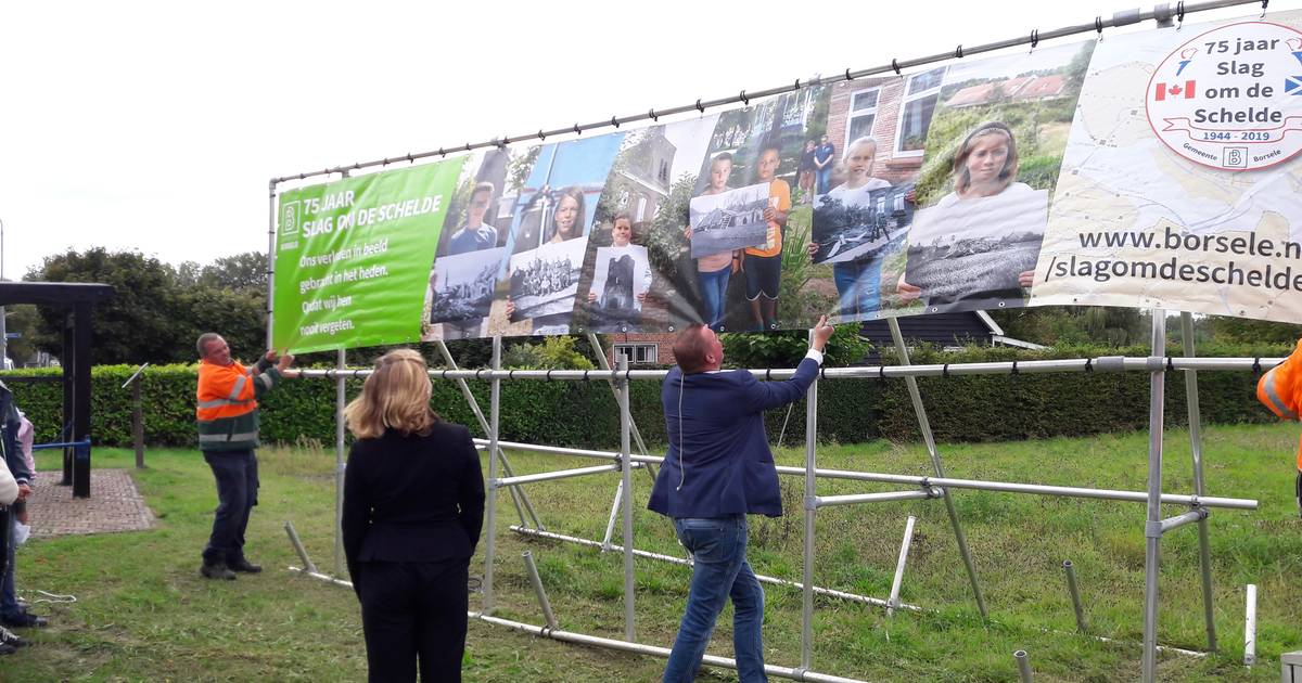 Kinderen herdenken Slag om de Schelde en de bevrijding