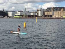 Goudse supt zich naar twintigste plek WK sup