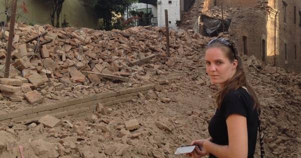 Joost Horsthuis (Weerselo) en Ilse de Lat (Denekamp) op de bres voor slachtoffers Nepal - Tubantia