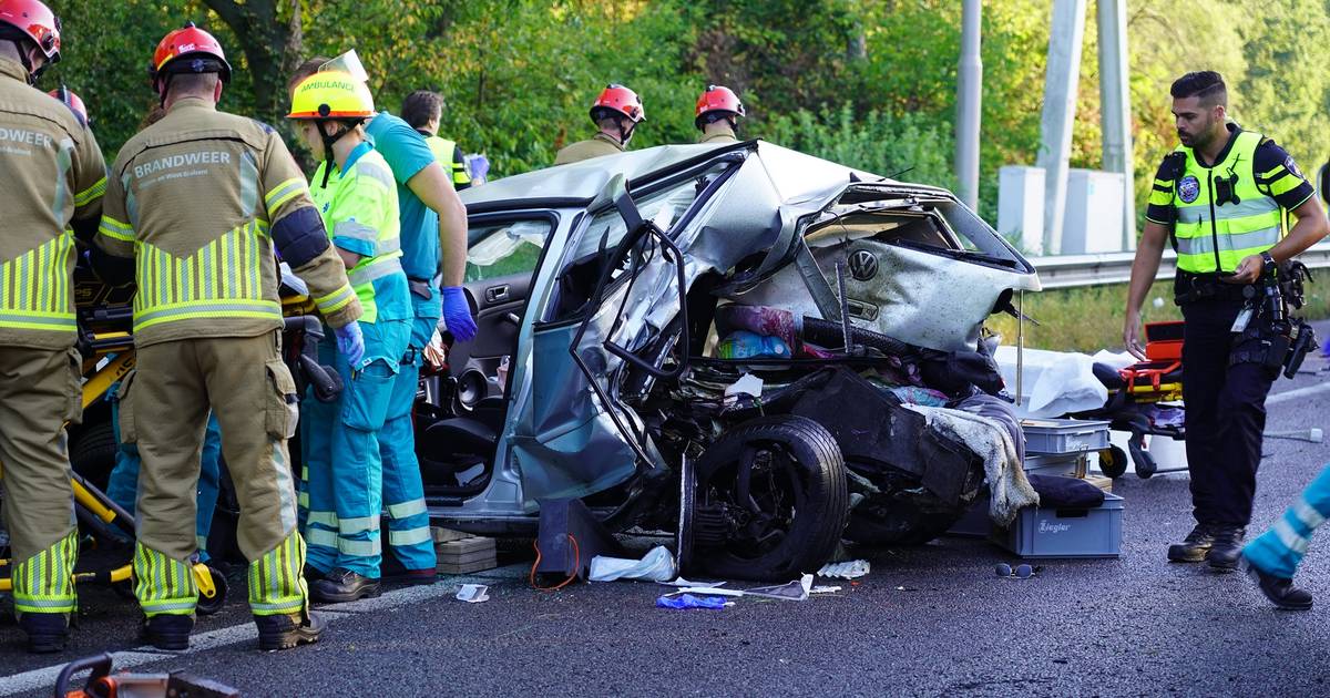 Drie gewonden bij ongeval op A27 bij Oosterhout.