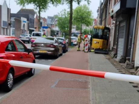 Boulevard in Roosendaal deels afgesloten vanwege gaslek