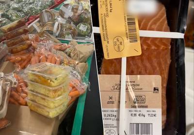 KIJK. Containers vol vers eten gaan verloren in distributiecentrum van Delhaize