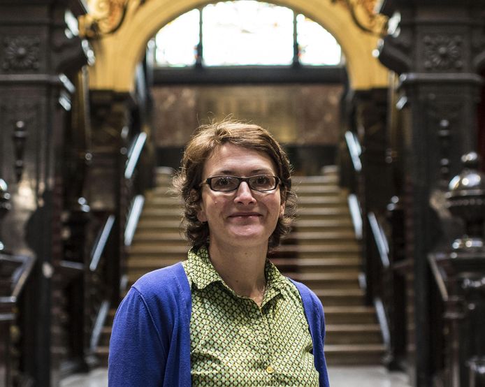 De Borgerhoutse districtsburgemeester Marij Preneel (Groen).