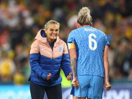 Sarina Wiegman gidst Engeland naar eindstrijd WK en schrijft geschiedenis: ‘Voelt alsof we de finale al gewonnen hebben’
