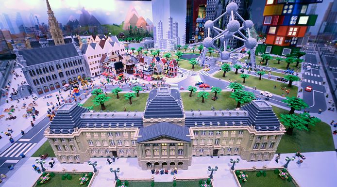 Legoland in Charleroi had een Belgische toets kunnen krijgen met miniatuurversies van bekende Belgische gebouwen.