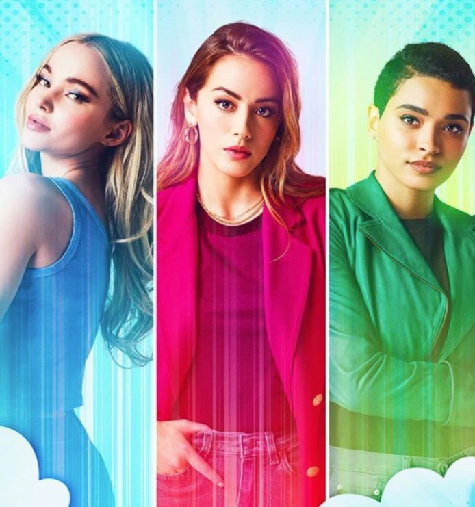 The Live Power Girls: Dove Cameron, Chloe Bennett, and Yana Perrault.