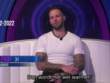 Big Brother-bewoner Leroy krijgt waarschuwing na ongepast gedrag