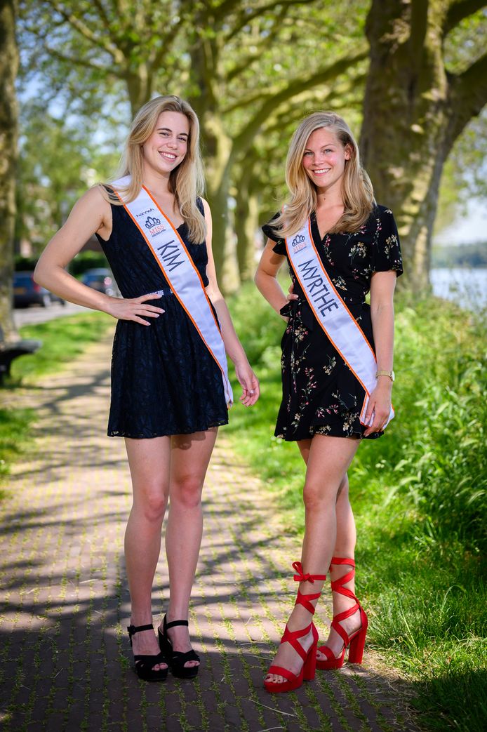 Kim van de Vlies uit Dordrecht en Myrthe van der Vlies uit Sliedrecht.