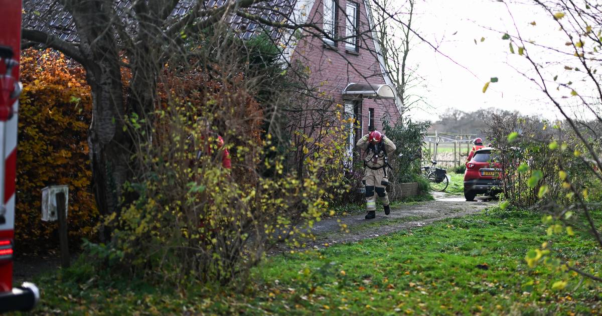 Woningbrand in Westerbroek op Borgweg