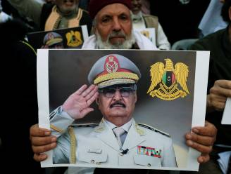 Troepen van Libische militaire leider enten Turks cargoschip