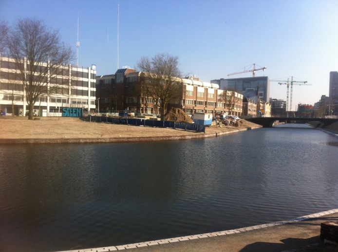 Een kale vlakte in 2016