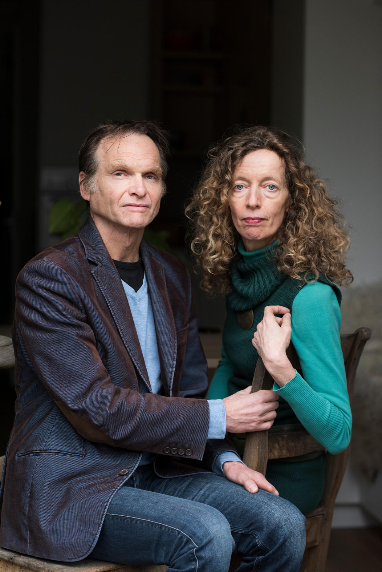 Gaston Remmers en Titia Bloemhof: ‘De lockdown zoog de levenslust uit Pepijn. De sprankeling die hij had, verdween.’ Beeld Beeld Linelle Deunk