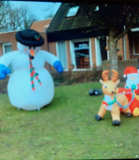 Diefstal van kerstfiguren uit tuin van woning voor mensen met een verstandelijke beperking in Zaltbommel zorgt voor verontwaardiging 
