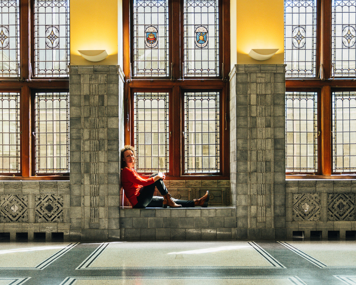 Het Binnenhof is een onveilige omgeving, zegt SP-Kamerlid Renske Leijten. ‘Iedereen met wie je iets opbouwt, staat klaar om met je af te rekenen.’ Beeld Rebecca Fertinel