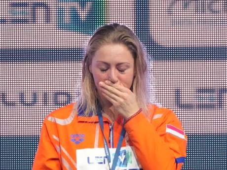 Emoties bij Kira Toussaint na volbrengen missie: ‘Dat kwam even binnen op het podium’