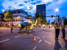 Opmerkelijk beeld: traumahelikopter landt midden op de weg in het centrum van Tilburg