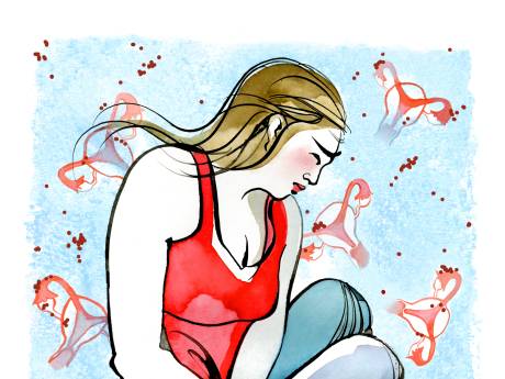 ‘Vrouwen met menstruatiepijn: luister naar je lijf in plaats van naar de maatschappij’