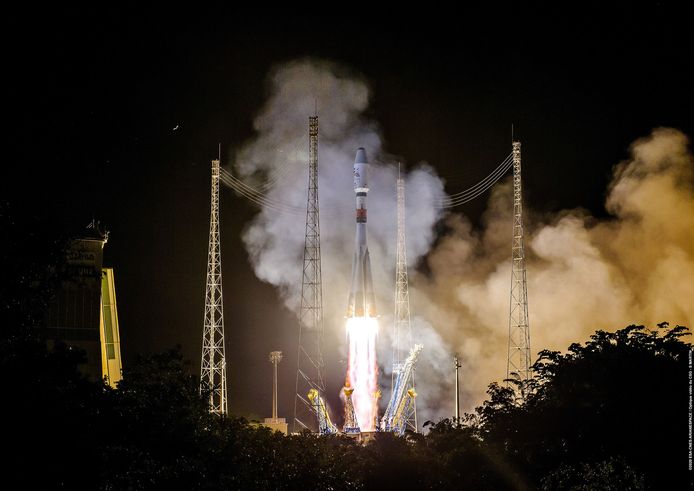 Archiefbeeld van lancering door lanceerbedrijf Arianespace