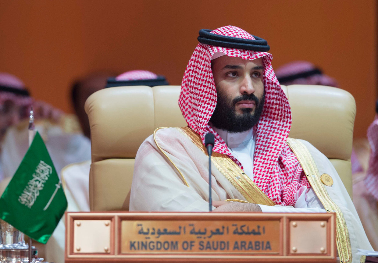 De Saoedische kroonprins Mohammed bin Salman. Beeld AFP