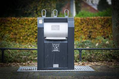 Afvalcontainers Ochten gaan ondergronds, maar pas als het dorpsplein af is