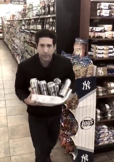 Friends-acteur ontkent op ludieke wijze betrokkenheid bij diefstal