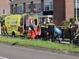 Een fietser raakte zwaargewond bij een botsing met een motor in Montfoort.