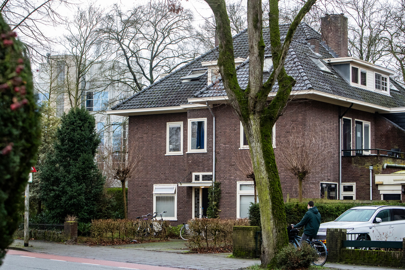 Het pand in Deventer waar Marjan Liemburg woont en ingeschreven staat. De gemeente Elburg vorderde bij de verhuurder bewijs daarvan, op last van een dwangsom.