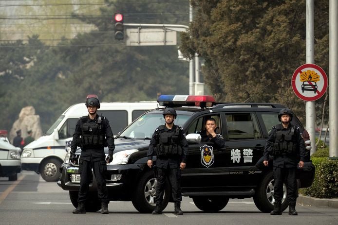 Politie in China (archieffoto).