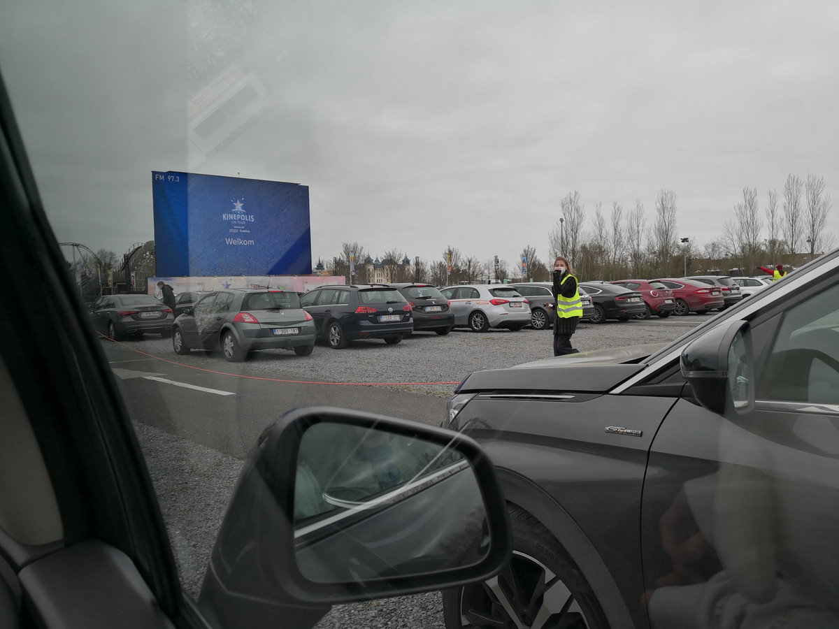 GETEST. Drivein bioscoop van Kinepolis op parking Plopsaland “Bijzonder zo’n K3film met een