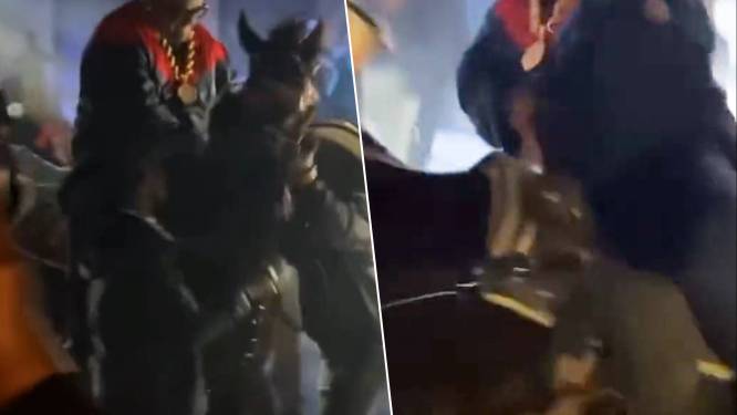 Grote entree gaat mis: CeeLo Green valt van paard tijdens herdenking van overleden rapper Shawty Lo