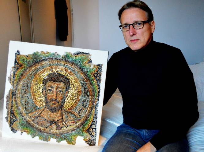 Nederlandse kunstdetective ontdekt gestolen mozaïek van 1600 jaar oud