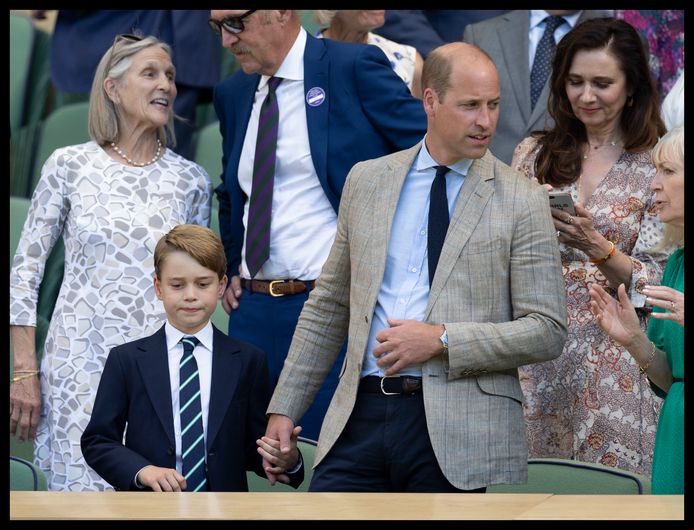 Prince George at Wimbledon.
