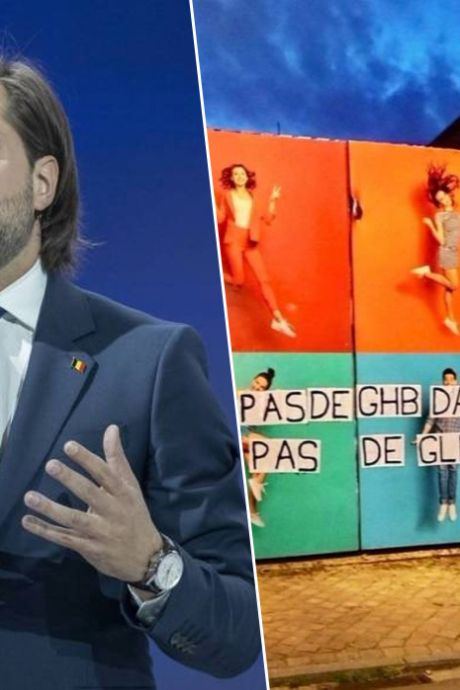 Georges-Louis Bouchez fulmine après avoir été assimilé à la drogue du viol dans un collage féministe