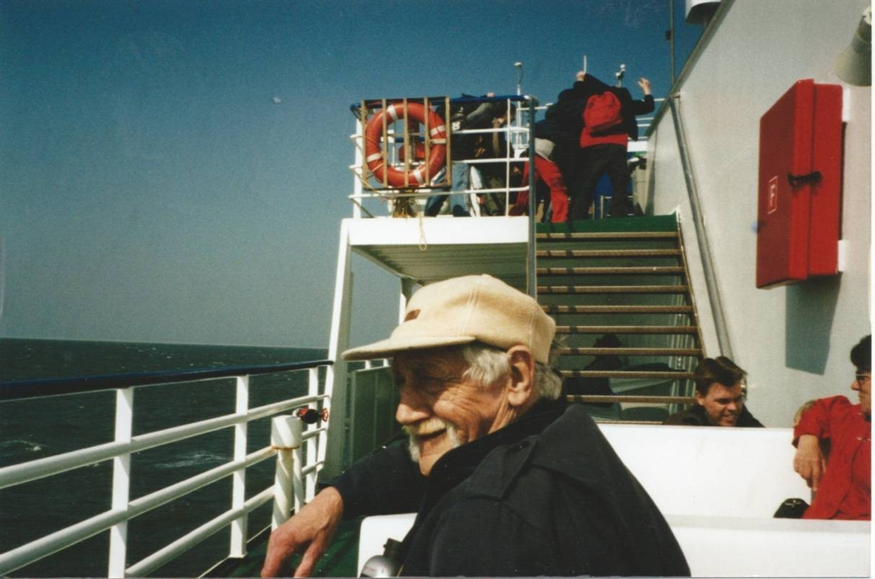 De vader van Afke van der Toolen hield van boten. Ooit zal een boot zijn as naar zee brengen. Beeld   