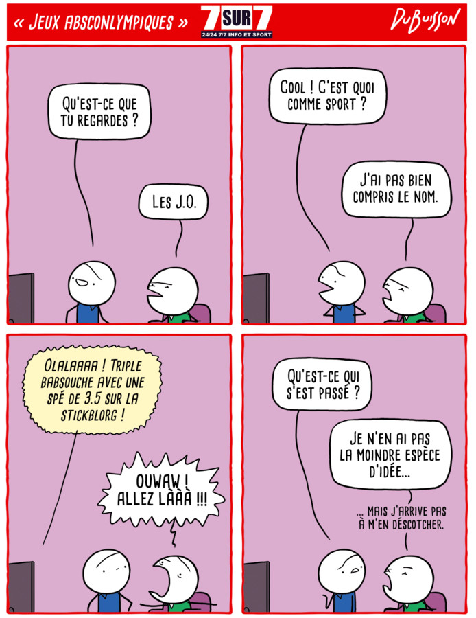 "Jeux absconlympiques", 2 août 2021