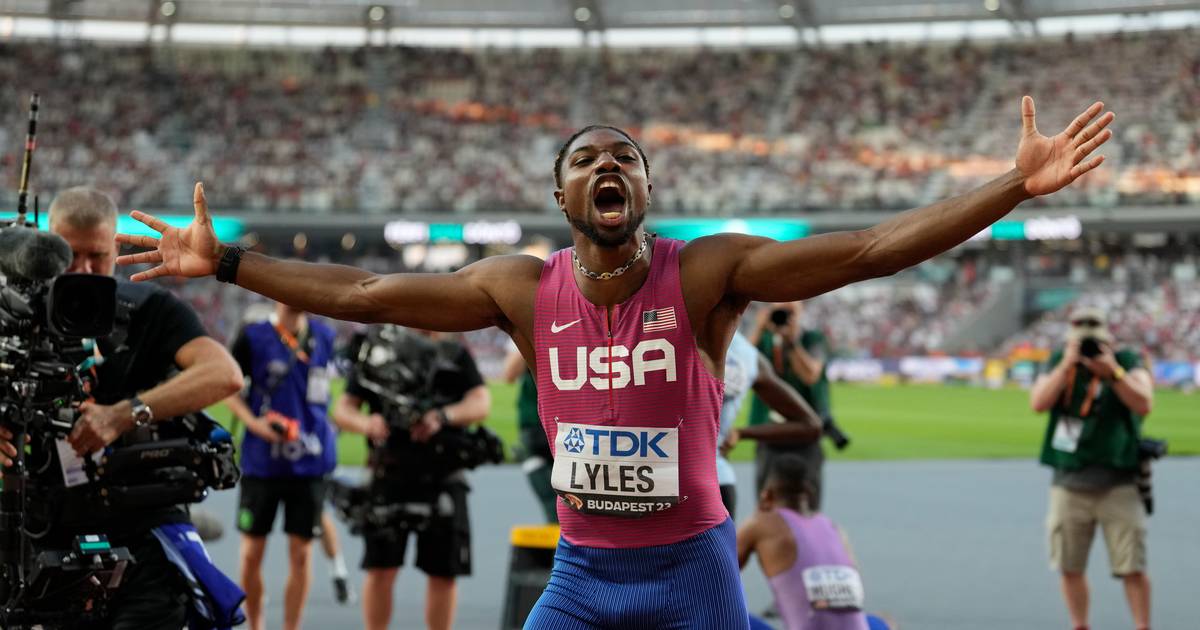 ‘Nessuno merita l’oro più di me’: l’americano Noah Lyles è il nuovo re dello sprint nei 100m |  Campionati mondiali di atletica leggera