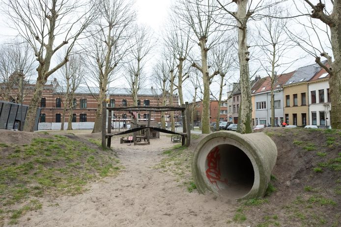 Het Stuivenbergplein in Antwerpen.