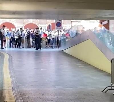 Gigantische drukte aan station Leuven na afloop WK Wielrennen: 42.000 mensen moeten met trein naar huis