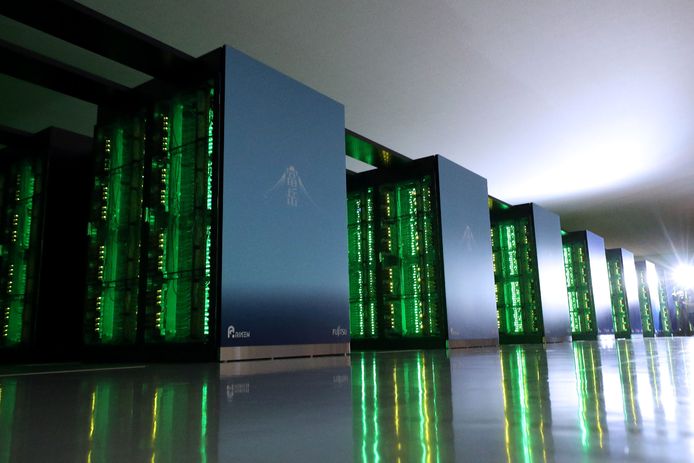 Een supercomputer in Japan
