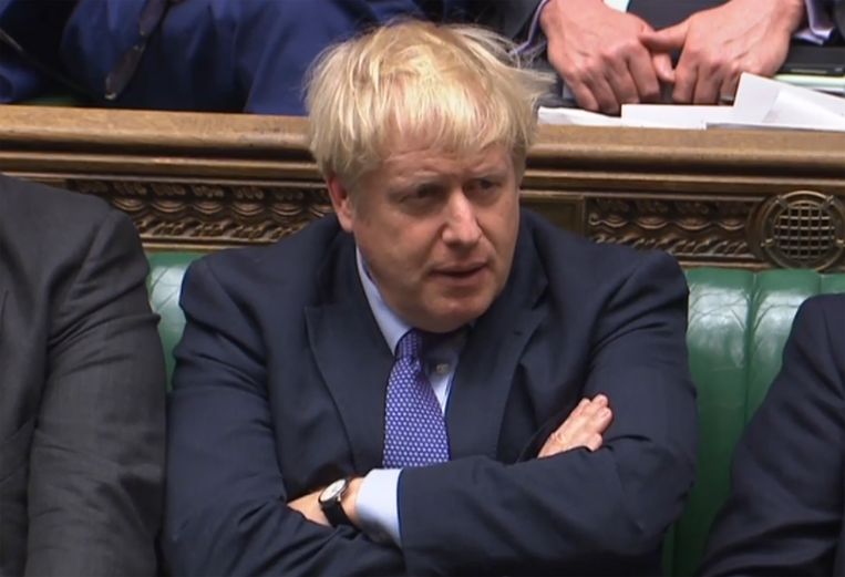 Brits premier Boris Johnson Beeld AFP