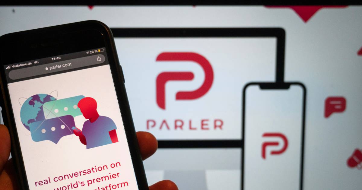 omstreden twitter alternatief parler
