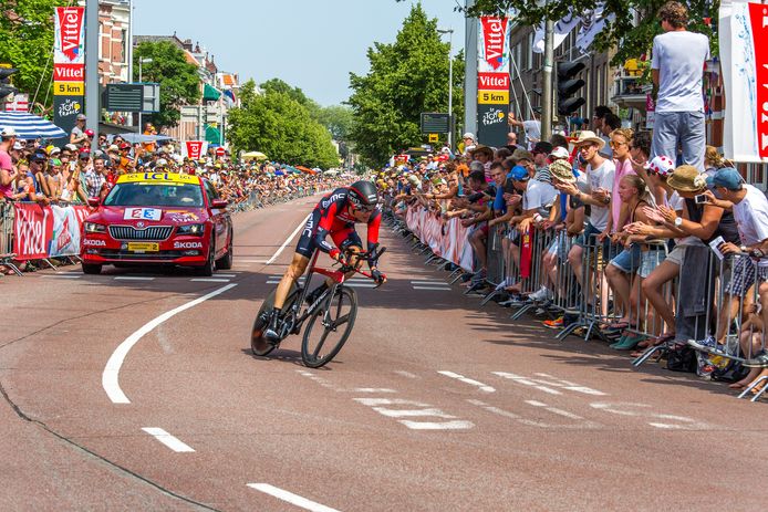 De renners reden in 2015 ook over de Biltstraat.