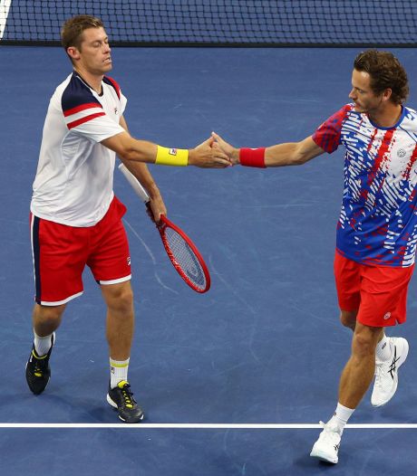 Wesley Koolhof met dubbelpartner Neal Skupski razendsnel naar halve finale US Open