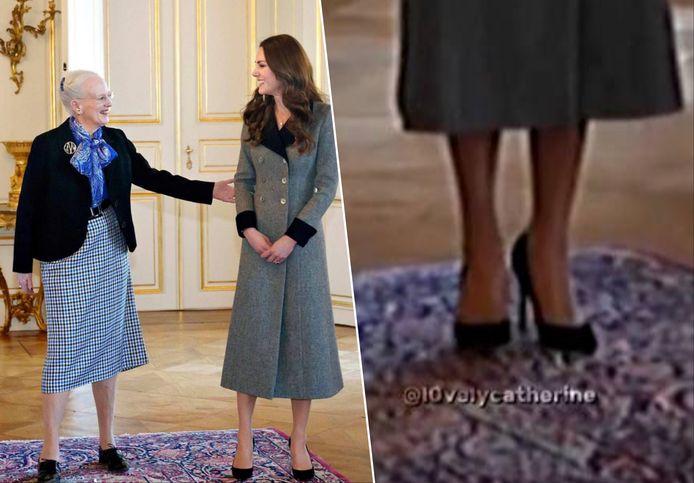 “Prinses Shuffle”: het subtiele voetenwerk van Kate.